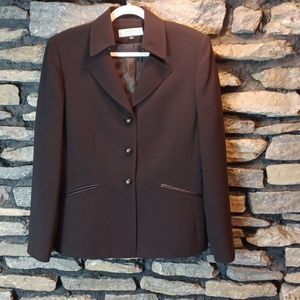 Tahari Brown Blazer